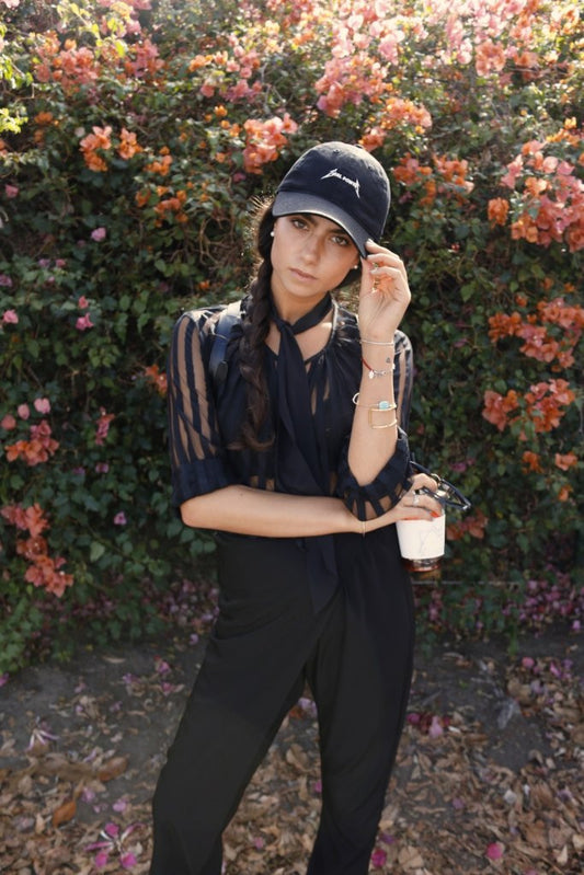 Founder Of A.M. Becomes A NYLON "IT Girl" - Featuring "The Kate" Neck Scarf