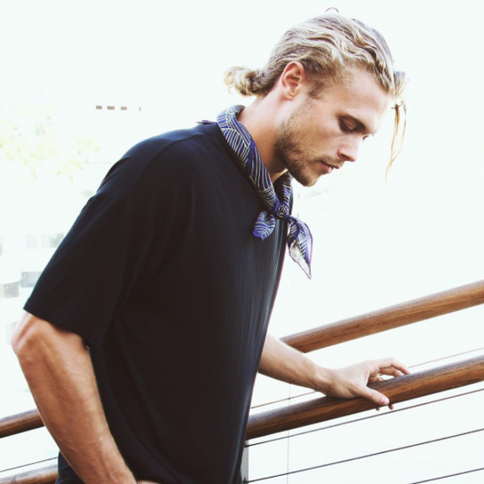 Christopher Mason Wears A.M. In VULKAN Magazine