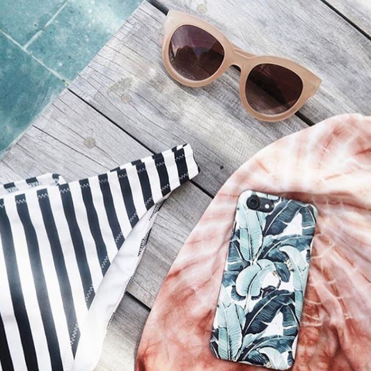 Beverly Hills Banana Leaf Phone Case & Laptop Case - CaseApp x A.M. Collab