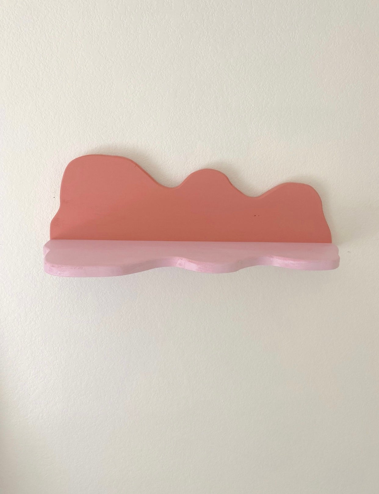 Squiggle Curvy Wavy Floating Shelf