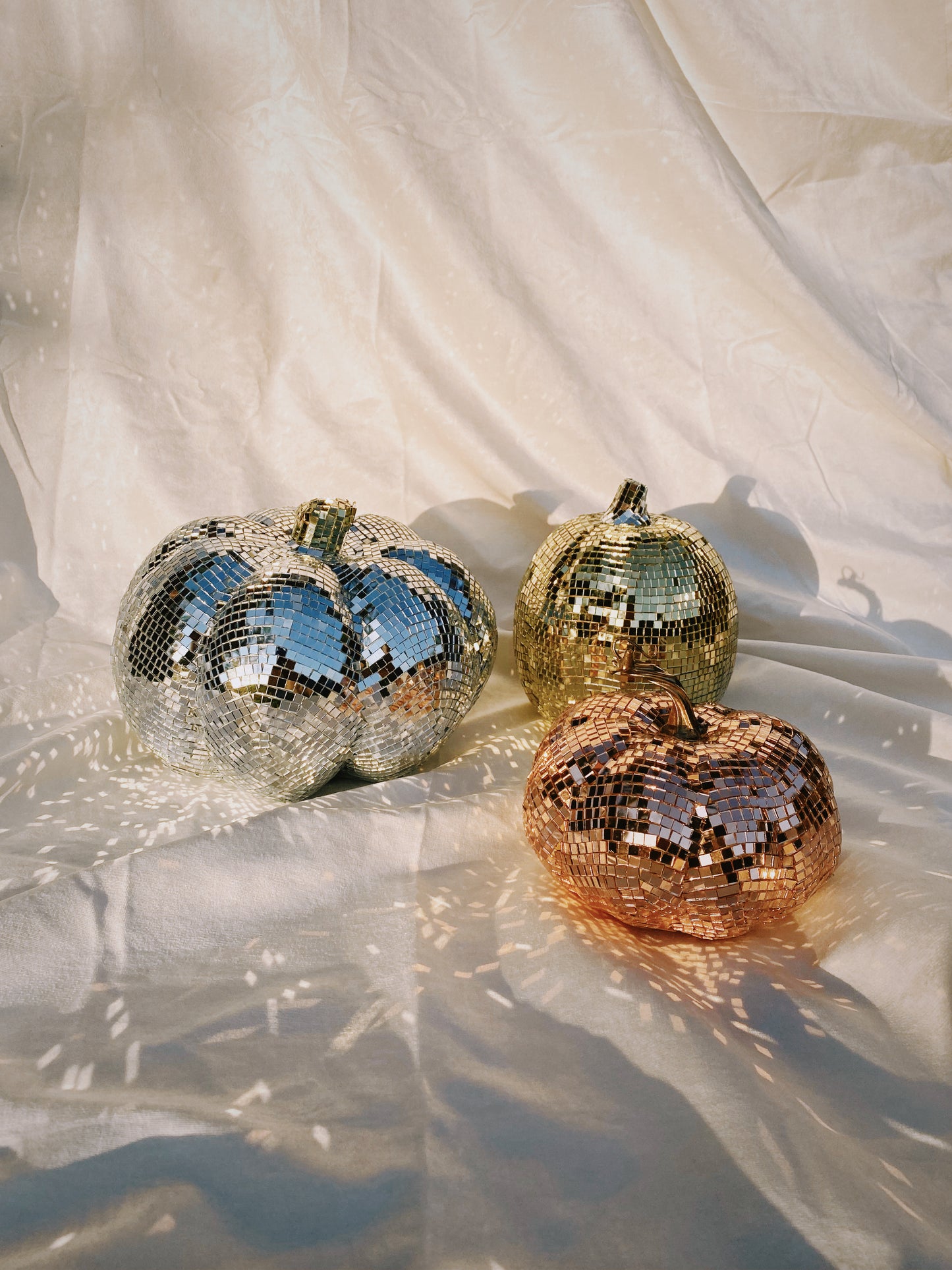 disco pumpkin fall decor 🪩🎃