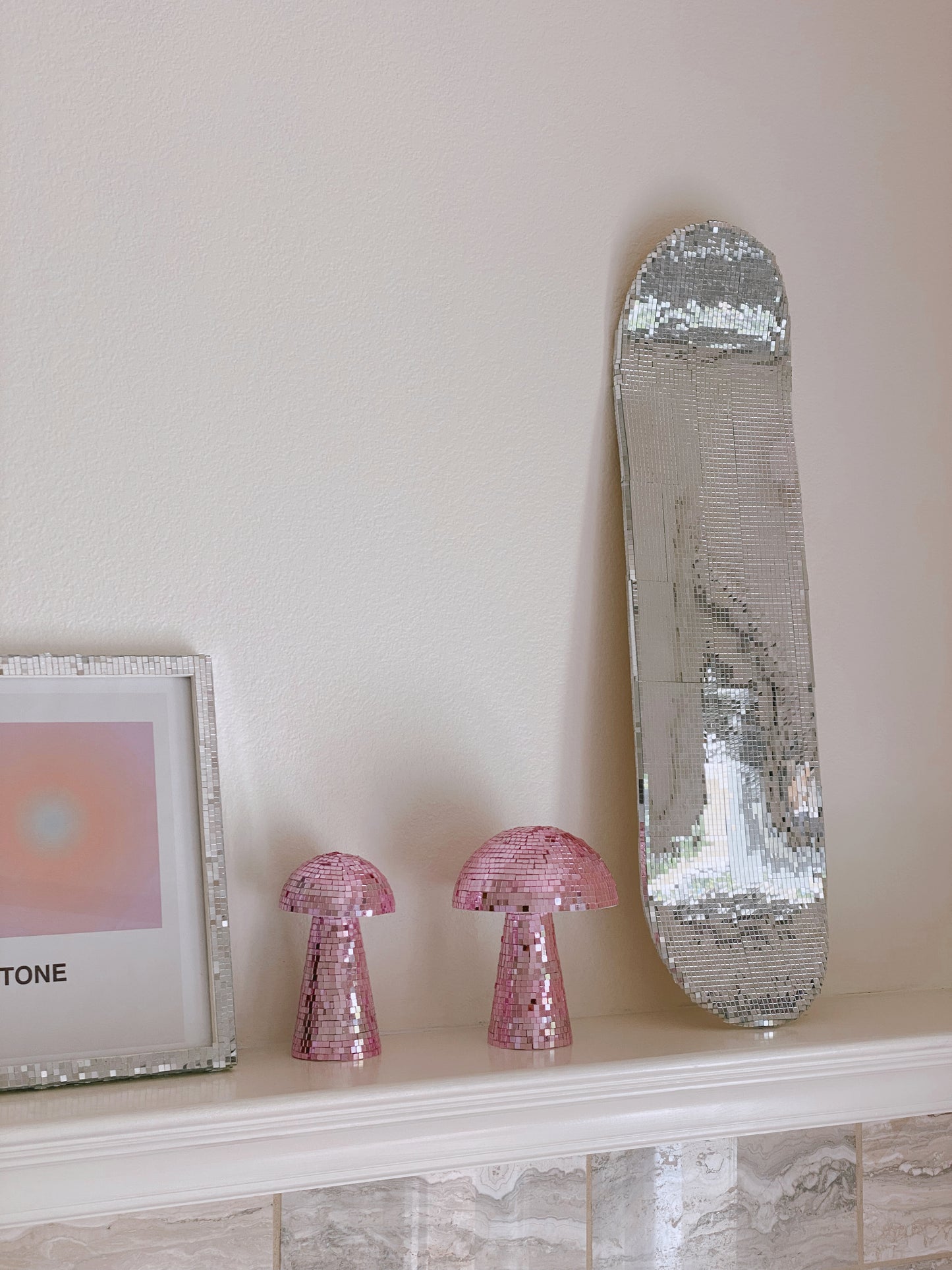 disco skateboard wall art home decor 🪩🛹 ✨