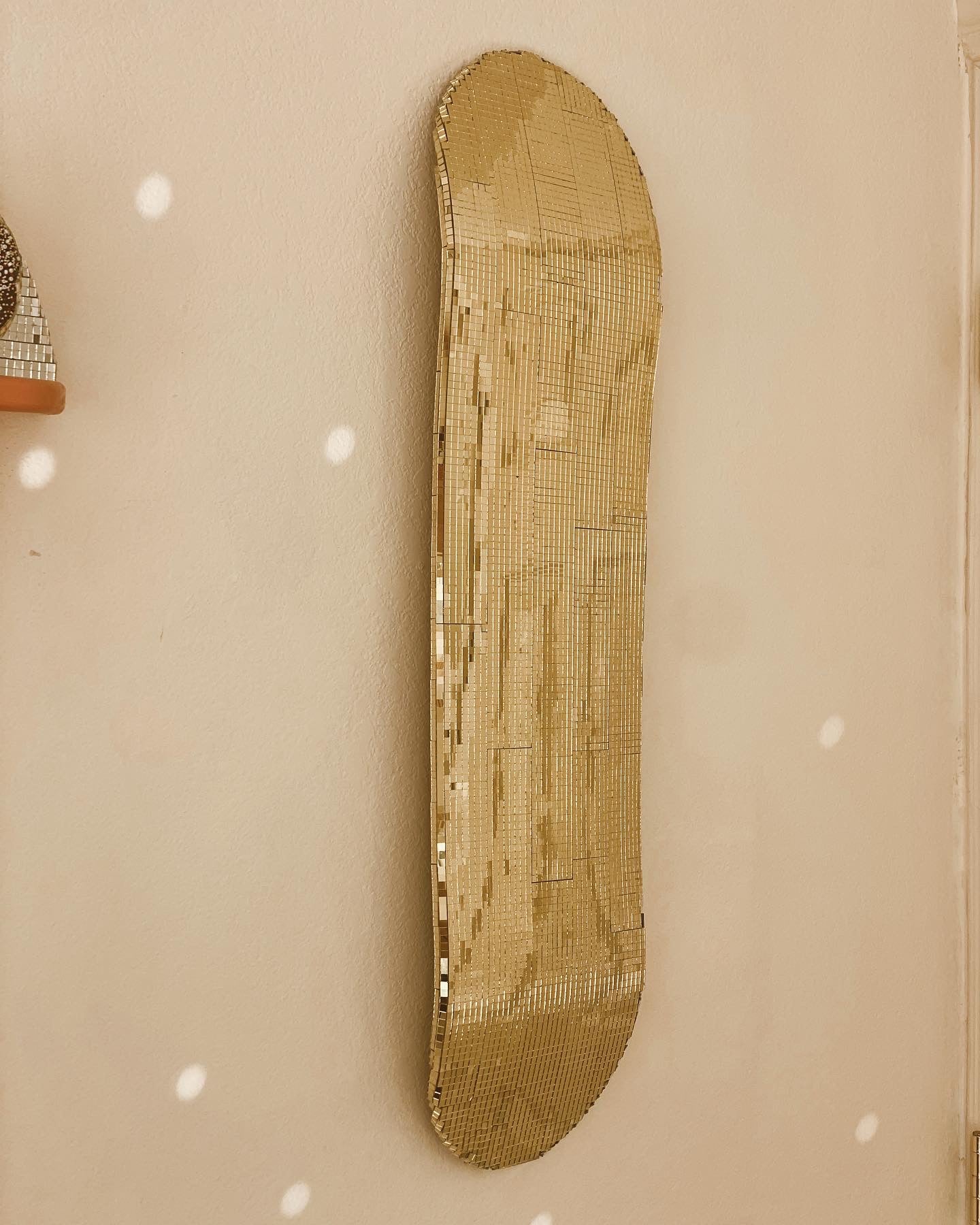 disco skateboard wall art home decor 🪩🛹 ✨