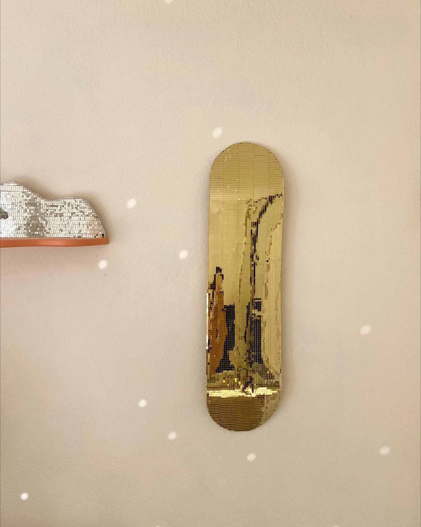 disco skateboard wall art home decor 🪩🛹 ✨