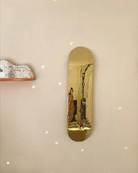 disco skateboard wall art home decor 🪩🛹 ✨