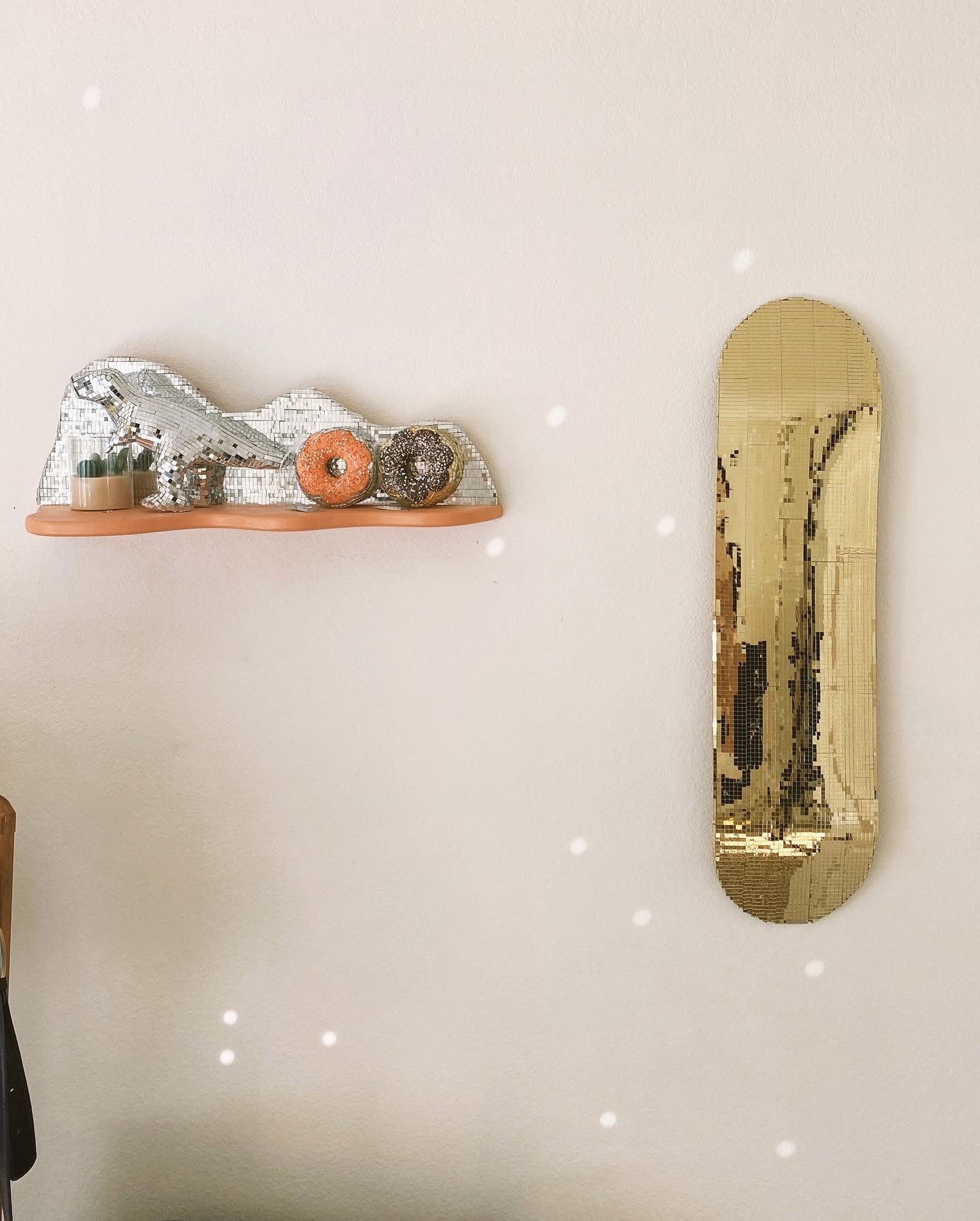 disco skateboard wall art home decor 🪩🛹 ✨