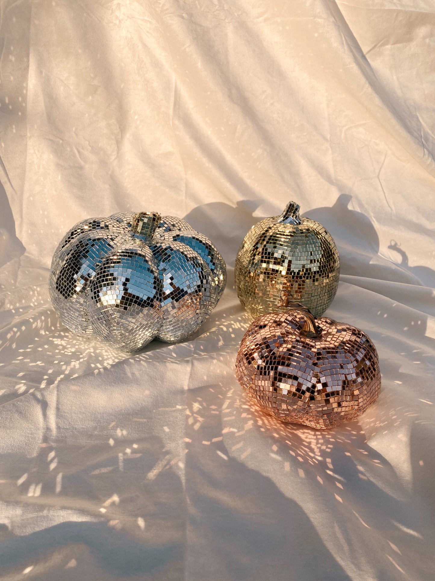 disco pumpkin fall decor 🪩🎃