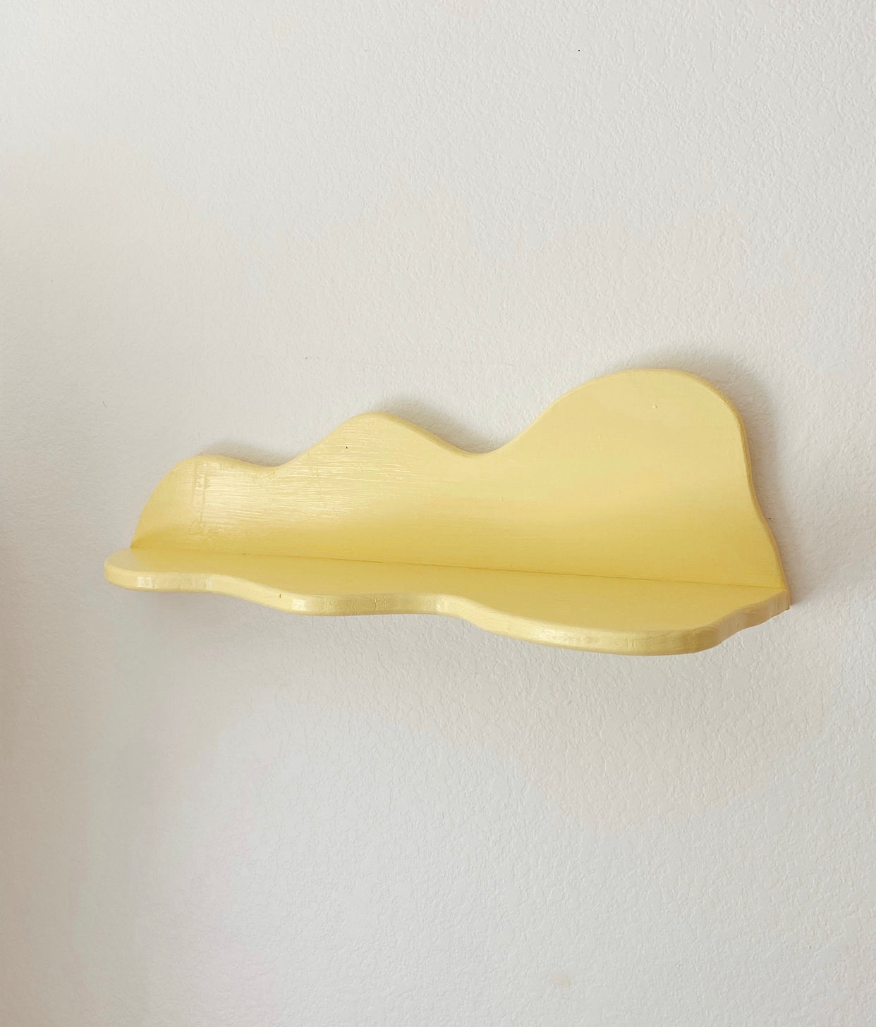 Squiggle Curvy Wavy Floating Shelf