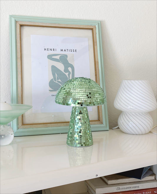 green disco mushroom