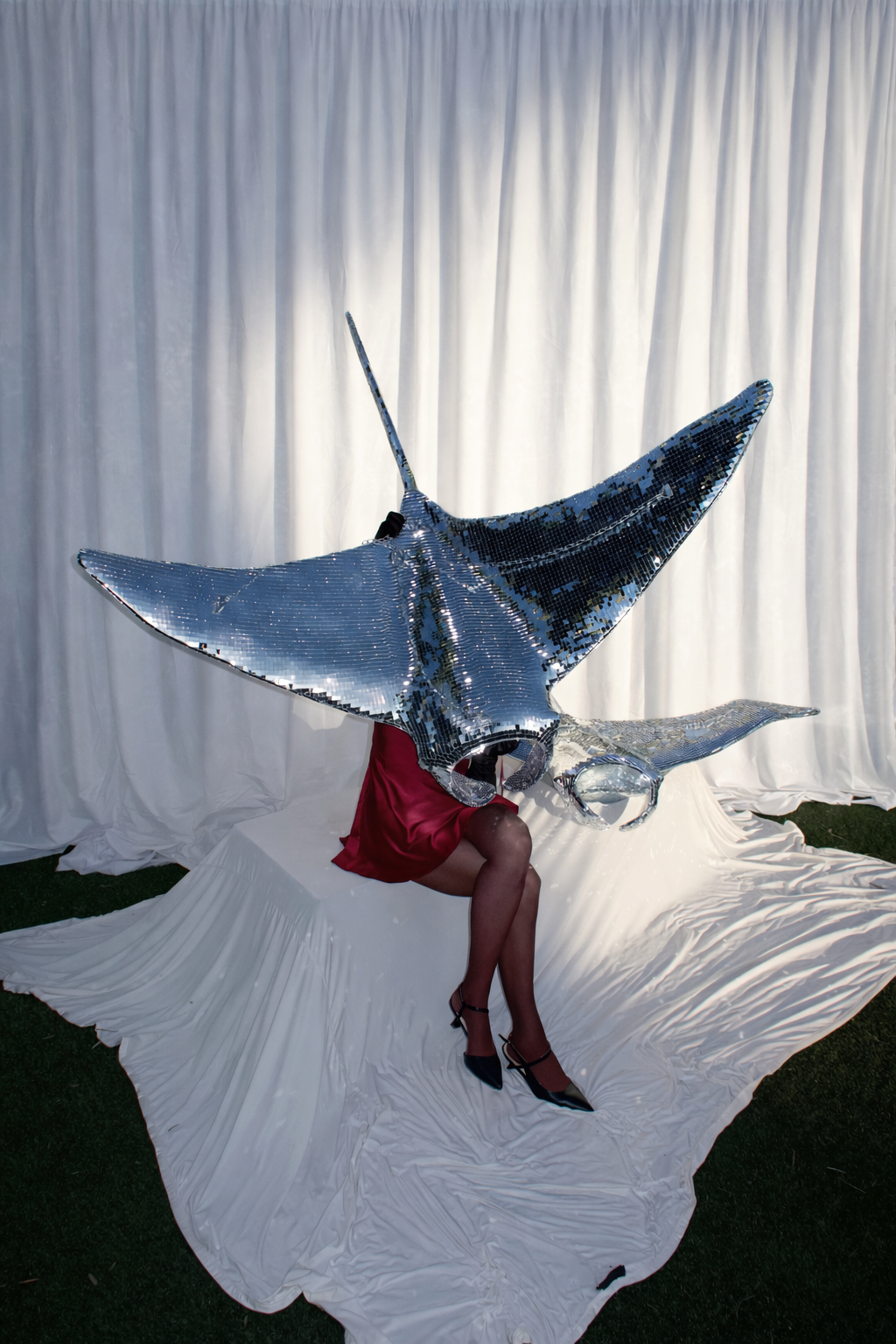 Custom Disco Ball Art by Amy Marietta & A.M. CLUB studio