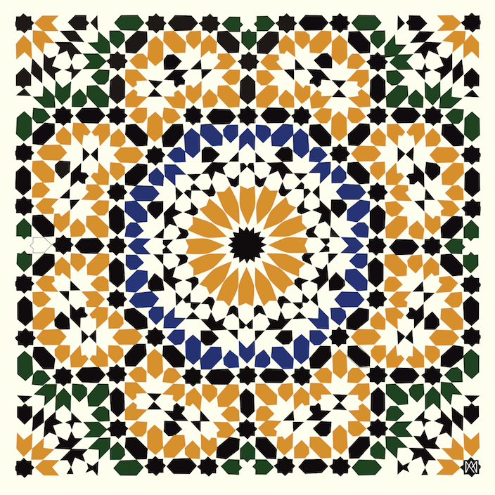 Marrakech Mosaic - A.M. 