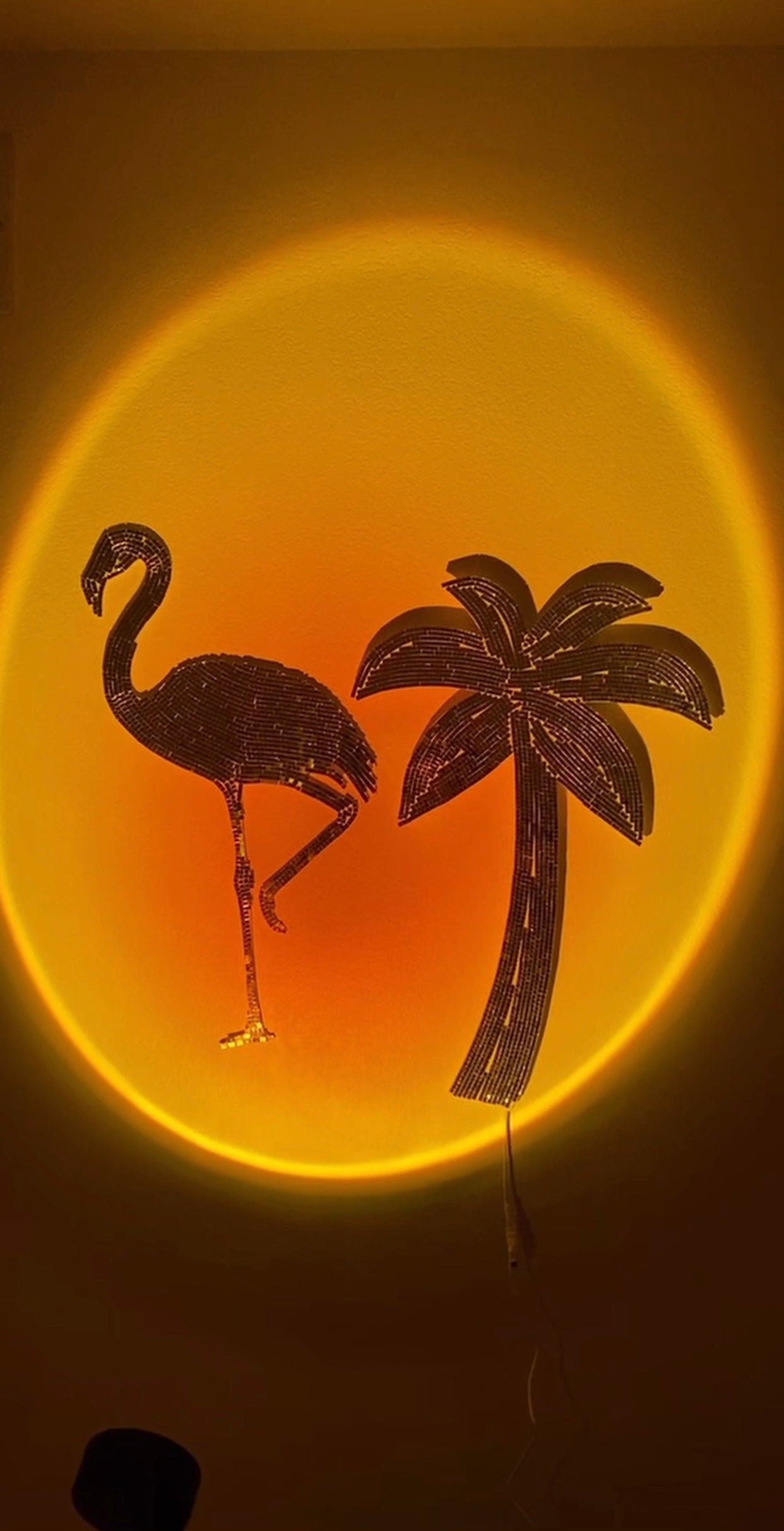 disco flamingo wall decor 🪩🦩